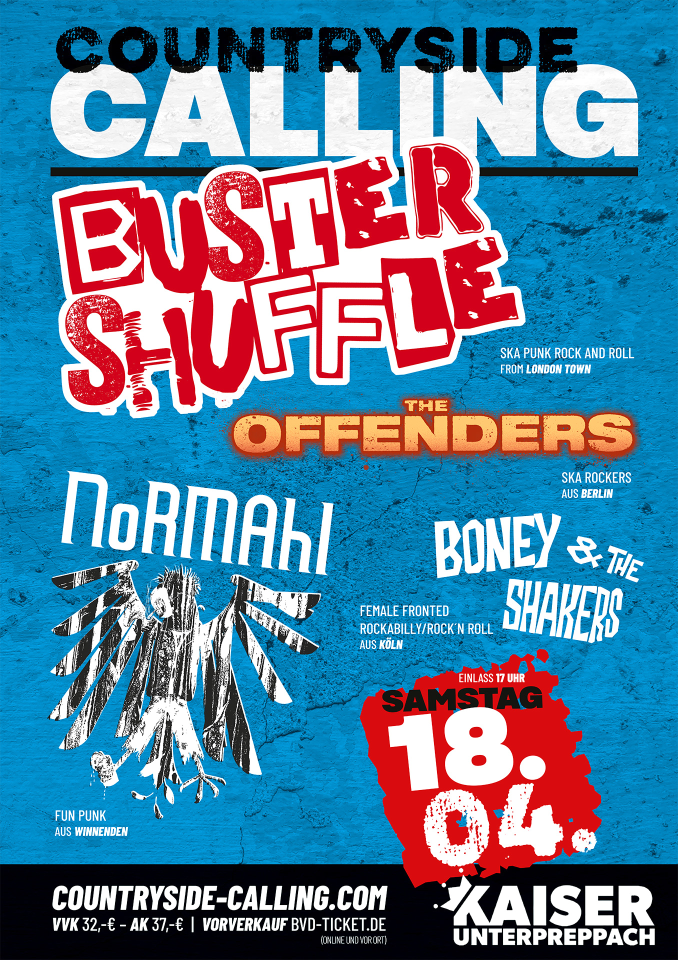 Countryside Calling – Veranstaltungsplakat